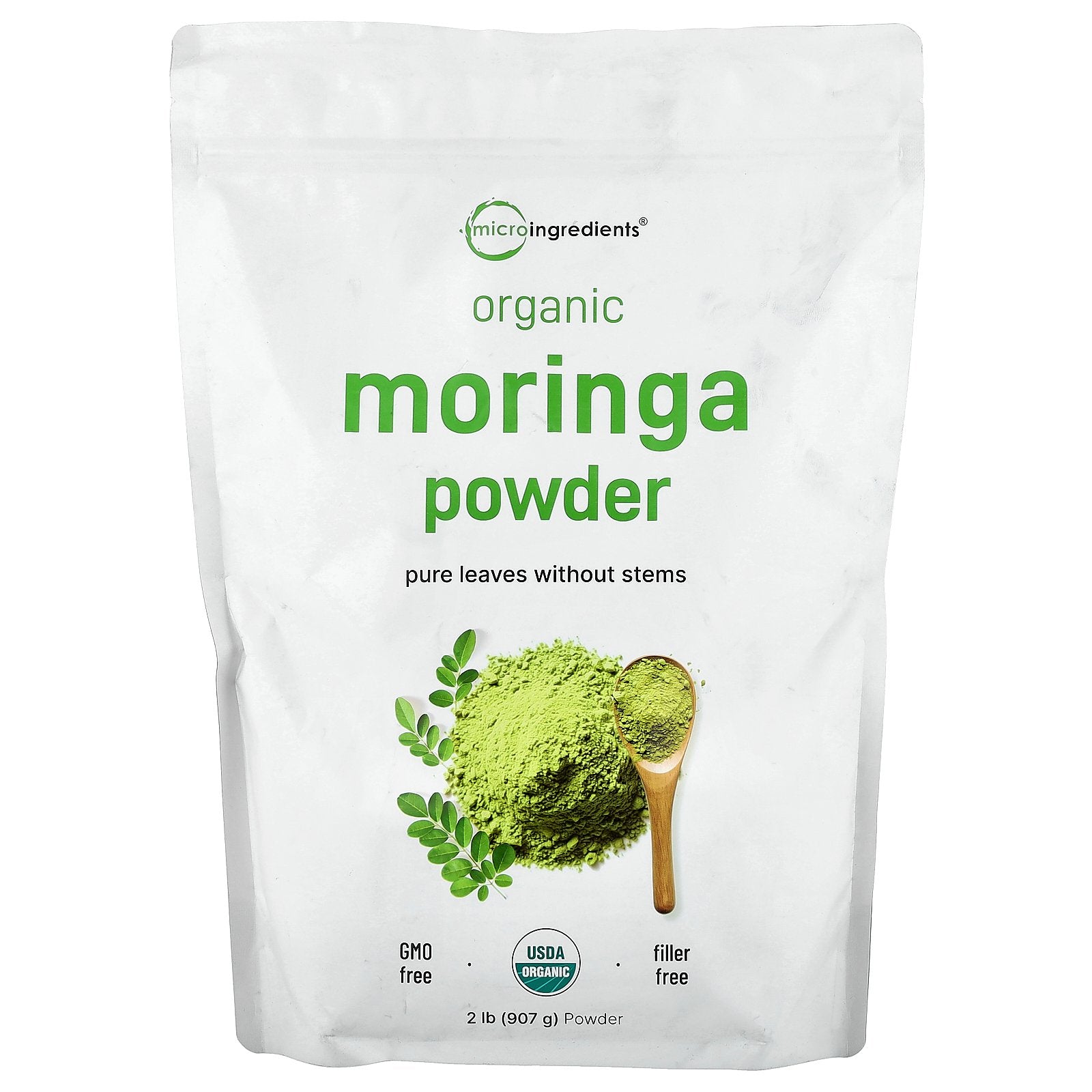 Micro Ingredients, Organic Moringa Powder, 2 lb (907 g)