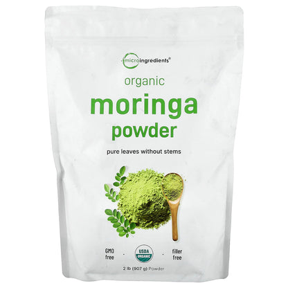 Micro Ingredients, Organic Moringa Powder, 2 lb (907 g)