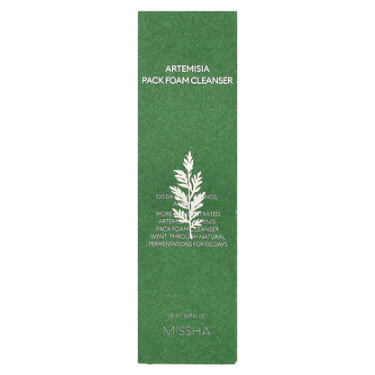 Missha, Artemisia Pack Foam Cleanser , 5.07 fl oz (150 ml)