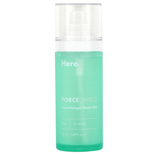 Hero Cosmetics, Force Shield, Supercharged Reset Mist, 1.69 fl oz (50 ml)