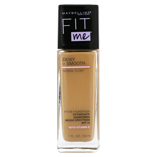 Maybelline, Fit Me, Dewy + Smooth Foundation, 220 Natural Beige, 1 fl oz (30 ml)