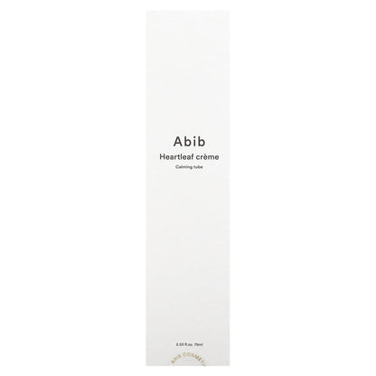 Abib, Heartleaf Cream, 2.53 fl oz (75 ml)