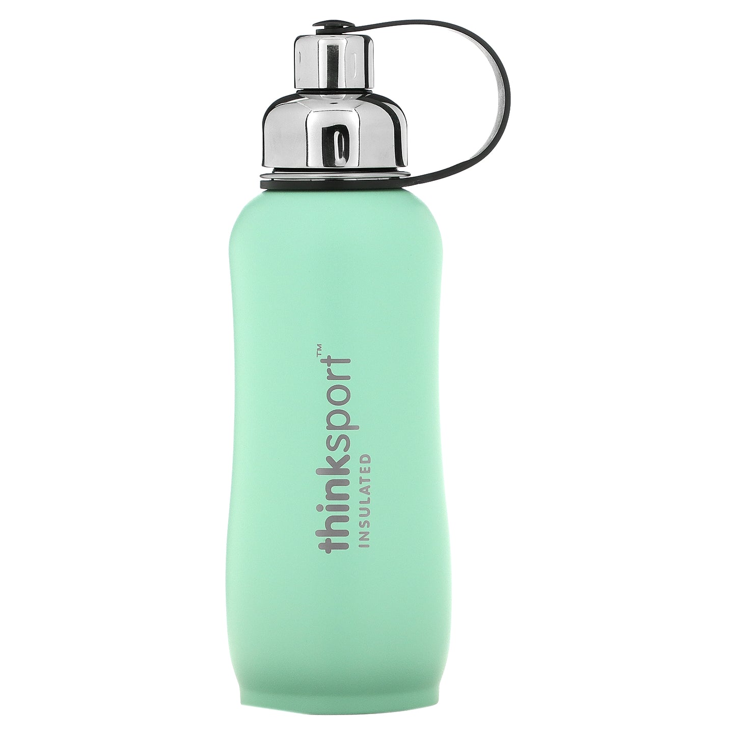 think, Thinksport, Insulated Sports Bottle, Mint Green, 25 oz (750 ml)