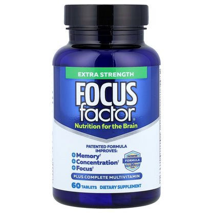 Focus Factor, Nutrition For The Brain, 60 Tablets