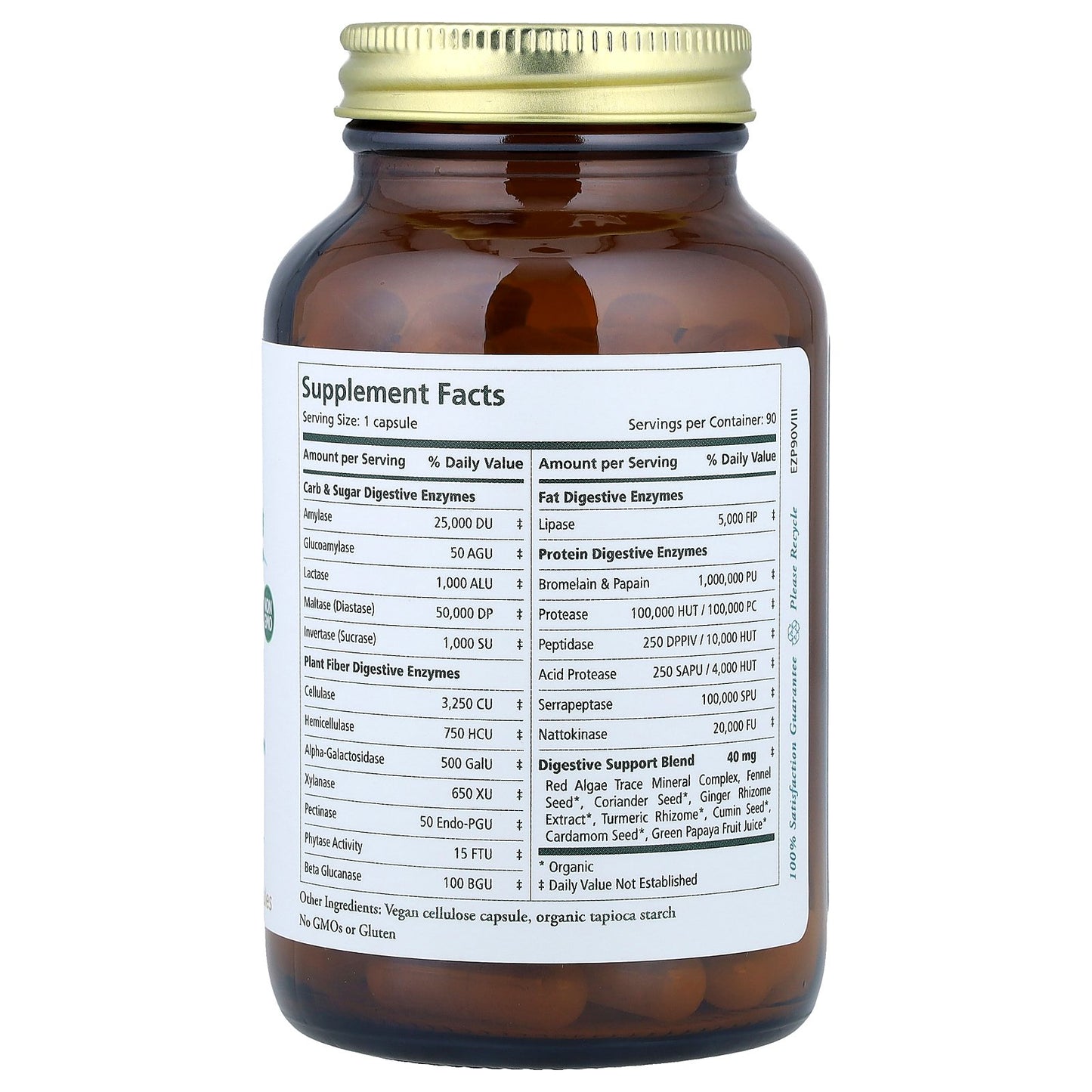 Pure Synergy, Enzyme Power™, 90 Capsules