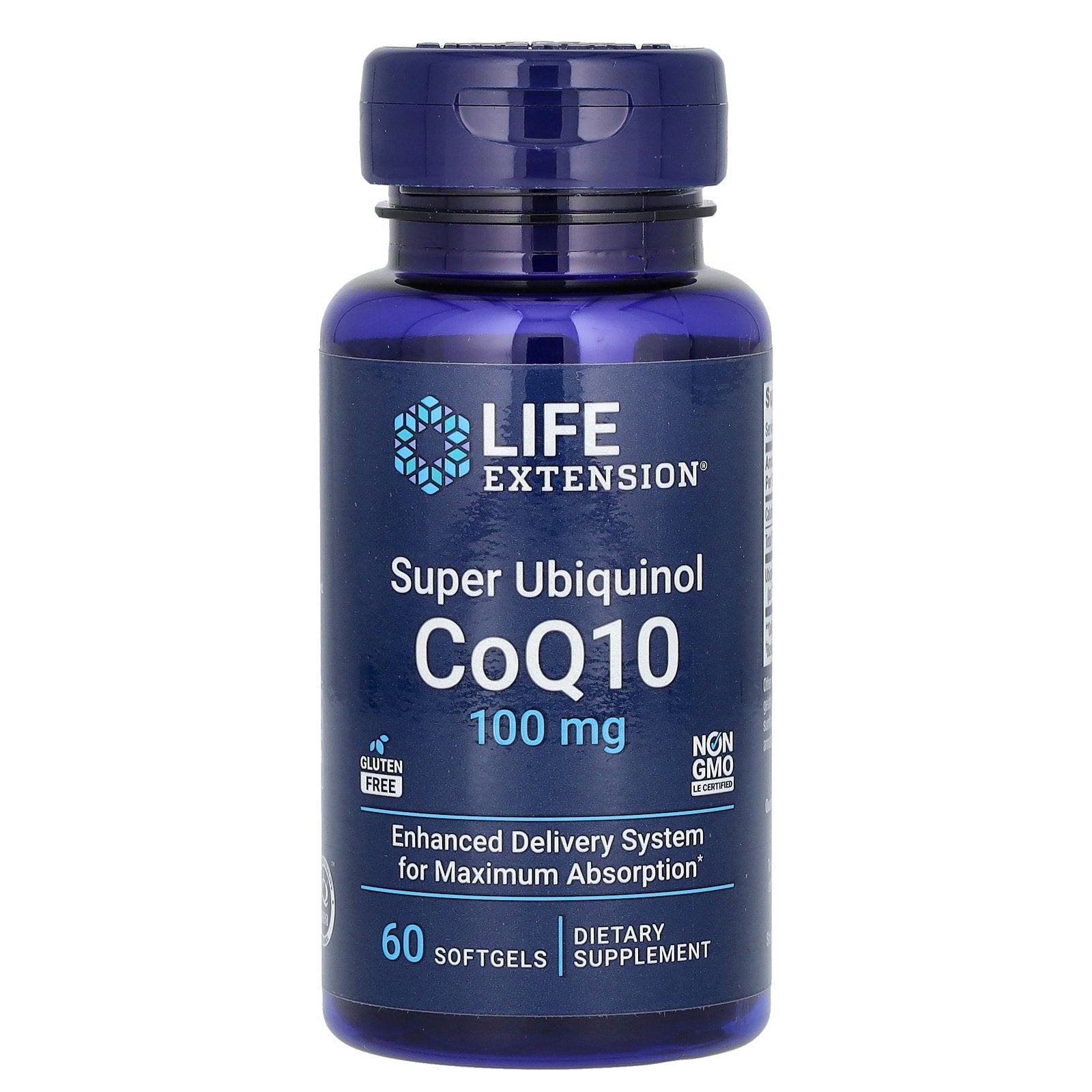 Life Extension, Super Ubiquinol CoQ10, 100 mg, 60 Softgels