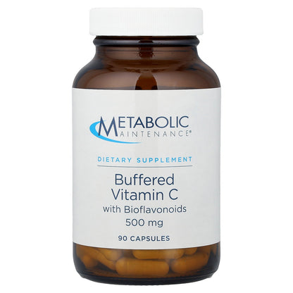 Metabolic Maintenance, Buffered Vitamin C with Bioflavonoids, 90 Capsules