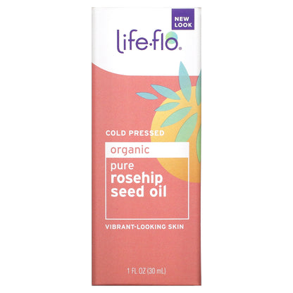 Life-flo, Organic Pure Rosehip Seed Oil, 1 fl oz (30 ml)