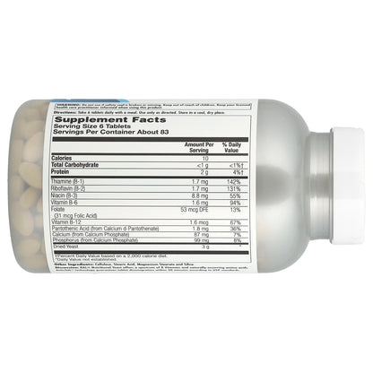 KAL, Nutritional Yeast, 500 Tablets