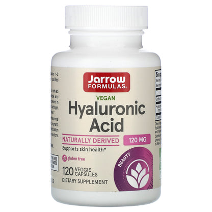Jarrow Formulas, Hyaluronic Acid, 120 Veggie Capsules
