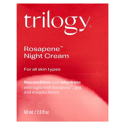 Trilogy, Rosapene Night Cream, 2 fl oz (60 ml)