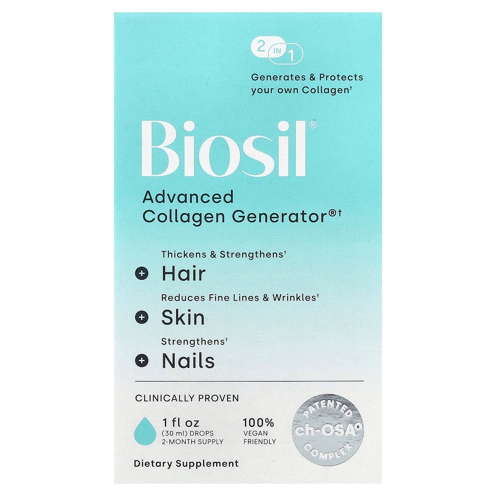 Biosil, Advanced Collagen Generator®, 1 fl oz (30 ml)