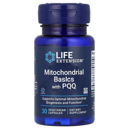 Life Extension, Mitochondrial Basics with PQQ, 30 Vegetarian Capsules