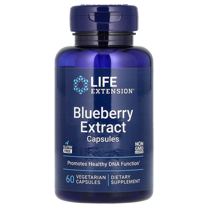 Life Extension, Blueberry Extract Capsules, 60 Vegetarian Capsules