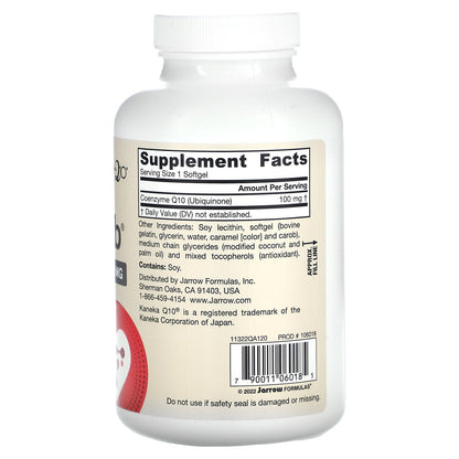 Jarrow Formulas, Q-Absorb, 100 mg, 120 Softgels