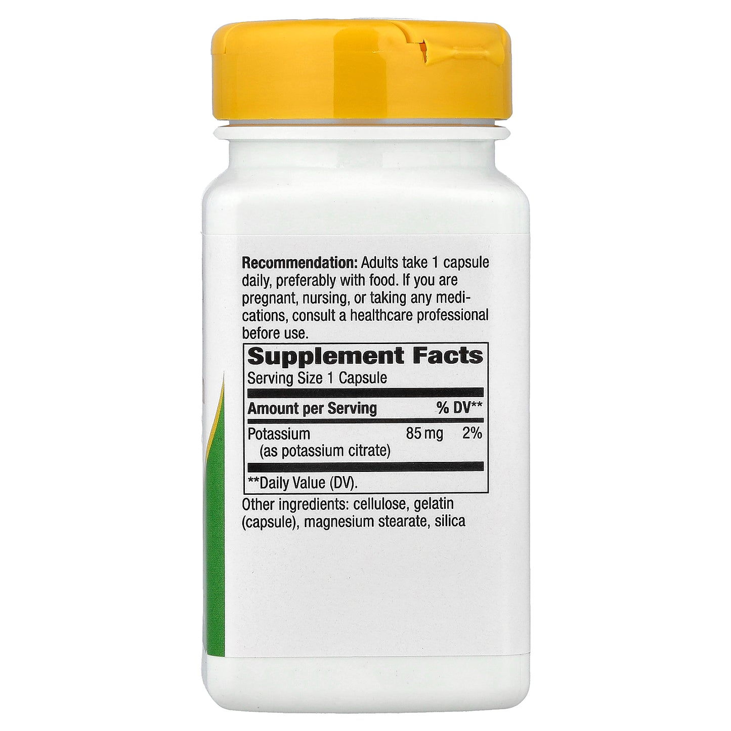 Nature's Way, Potassium, 85 mg, 100 Capsules