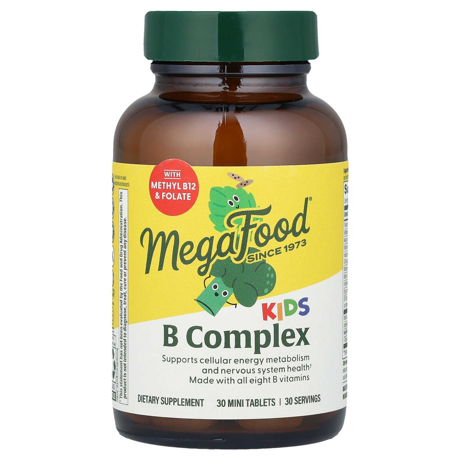 MegaFood, Kids B Complex, 30 Mini Tablets