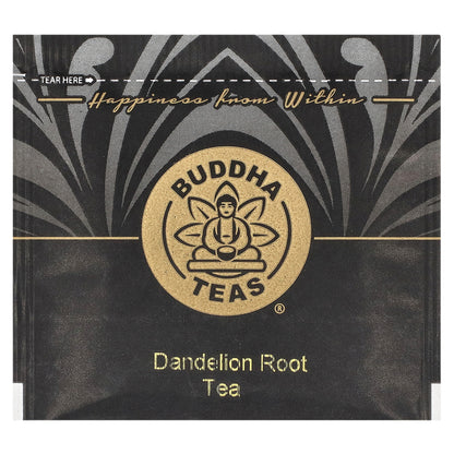Buddha Teas, Organic Herbal Tea, Dandelion Root, Caffeine Free, 18 Tea Bags, 0.83 oz (24 g)