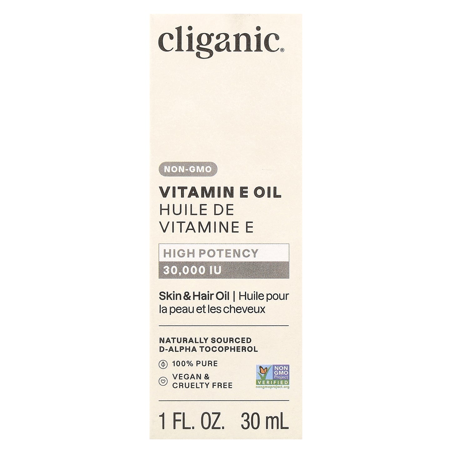 Cliganic, Vitamin E Oil, 1 fl oz (30 ml)