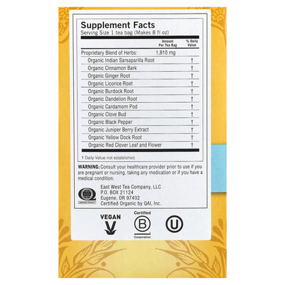 Yogi Tea, Detox, Caffeine Free, 16 Tea Bags, 1.02 oz (29 g)