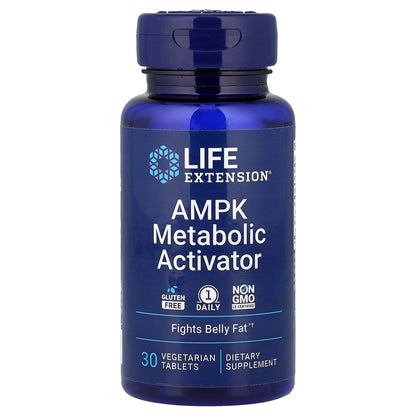 Life Extension, AMPK Metabolic Activator, 30 Vegetarian Tablets