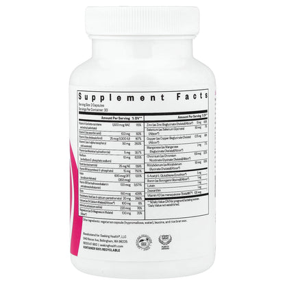 Seeking Health, Prenatal Essentials MF, Methyl-Free, 60 Capsules