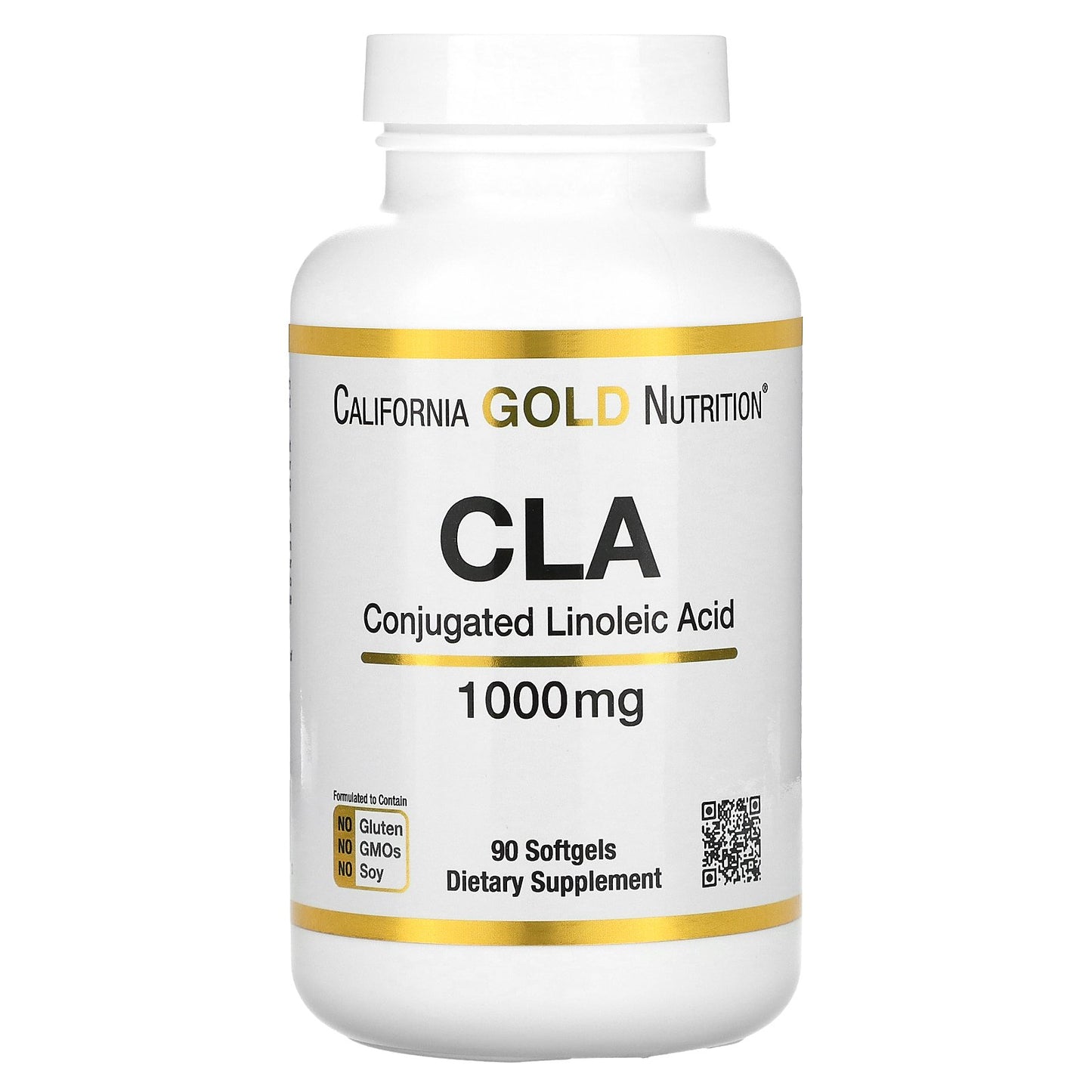 California Gold Nutrition, CLA, Conjugated Linoleic Acid, 1,000 mg, 90 Softgels