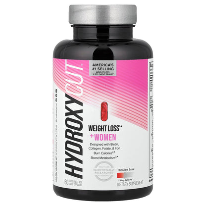 Hydroxycut, Weight Loss +Women, 60 Rapid-Release Liquid Capsules