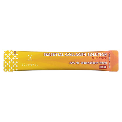 Everydaze, Essential Collagen Solution Jelly Stick, Mango, 3,000 mg, 10 Sticks, 0.7 oz (20 g) Each