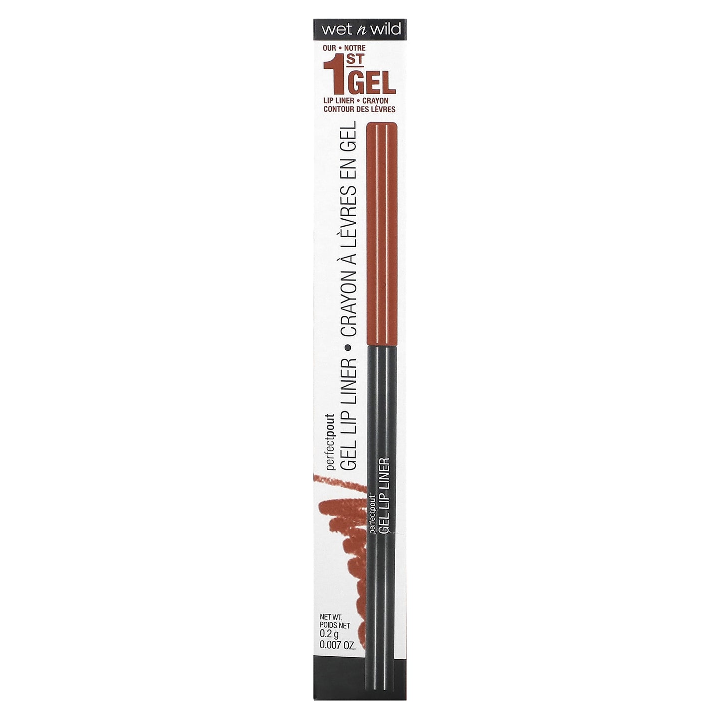 wet n wild, PerfectPout, Gel Lip Liner, 651B Bare To Comment, 0.007 oz (0.2 g)