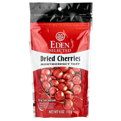 Eden Foods, Selected, Dried Cherries Montmorency Tart, 4 oz (113 g)