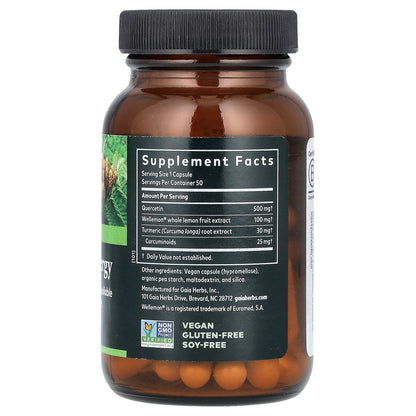 Gaia Herbs, Quercetin Synergy, 50 Vegan Capsules