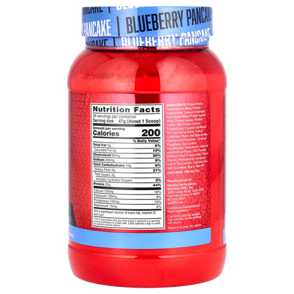 BSN, Syntha-6®, Protein Powder Drink Mix, Blueberry Pancake, 2.91 lb (1.32 kg)