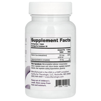 Theralogix, Thera-D 4000, 90 Tablets