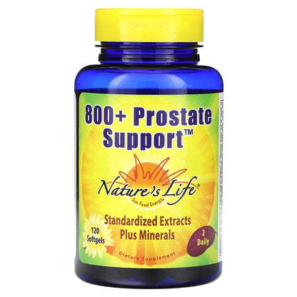 Nature's Life, 800+ Prostate Support, 120 Softgels