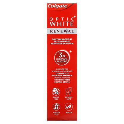 Colgate, Optic White Renewal Toothpaste, 3.0 oz (85 g)