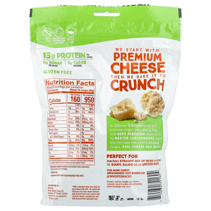 Whisps, Cheese Crisps, Parmesan, 6 oz ( 170 g)