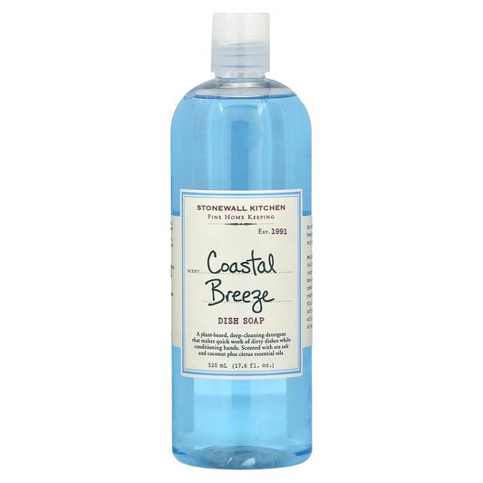 Stonewall Kitchen, Dish Soap, Coastal Breeze, 17.6 fl oz (520 ml)