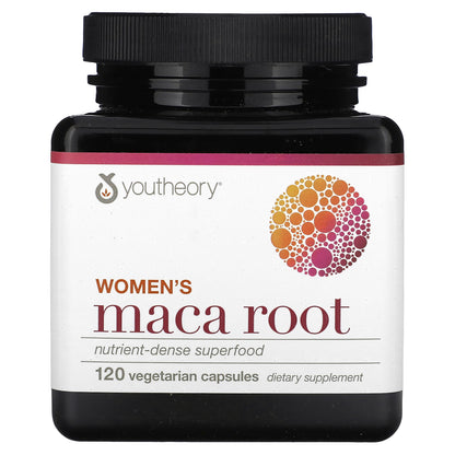 Youtheory, Women's Maca Root, 120 Vegetarian Capsules (500 mg per Capsule)