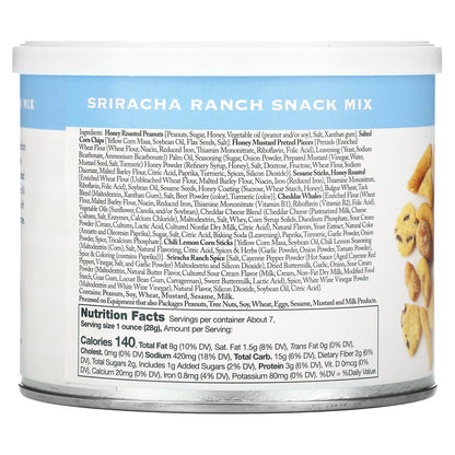 Stonewall Kitchen, Sriracha Ranch Snack Mix, 7 oz (198.4 g)