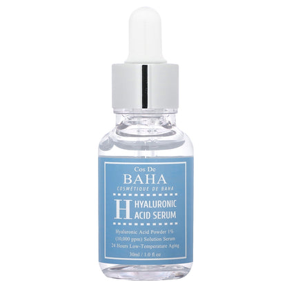 Cos De BAHA, H, Hyaluronic Acid Serum, 1 fl oz (30 ml)