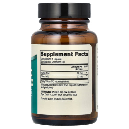 Dr. Mercola, Humic Fulvic Acid Complex, 30 Capsules