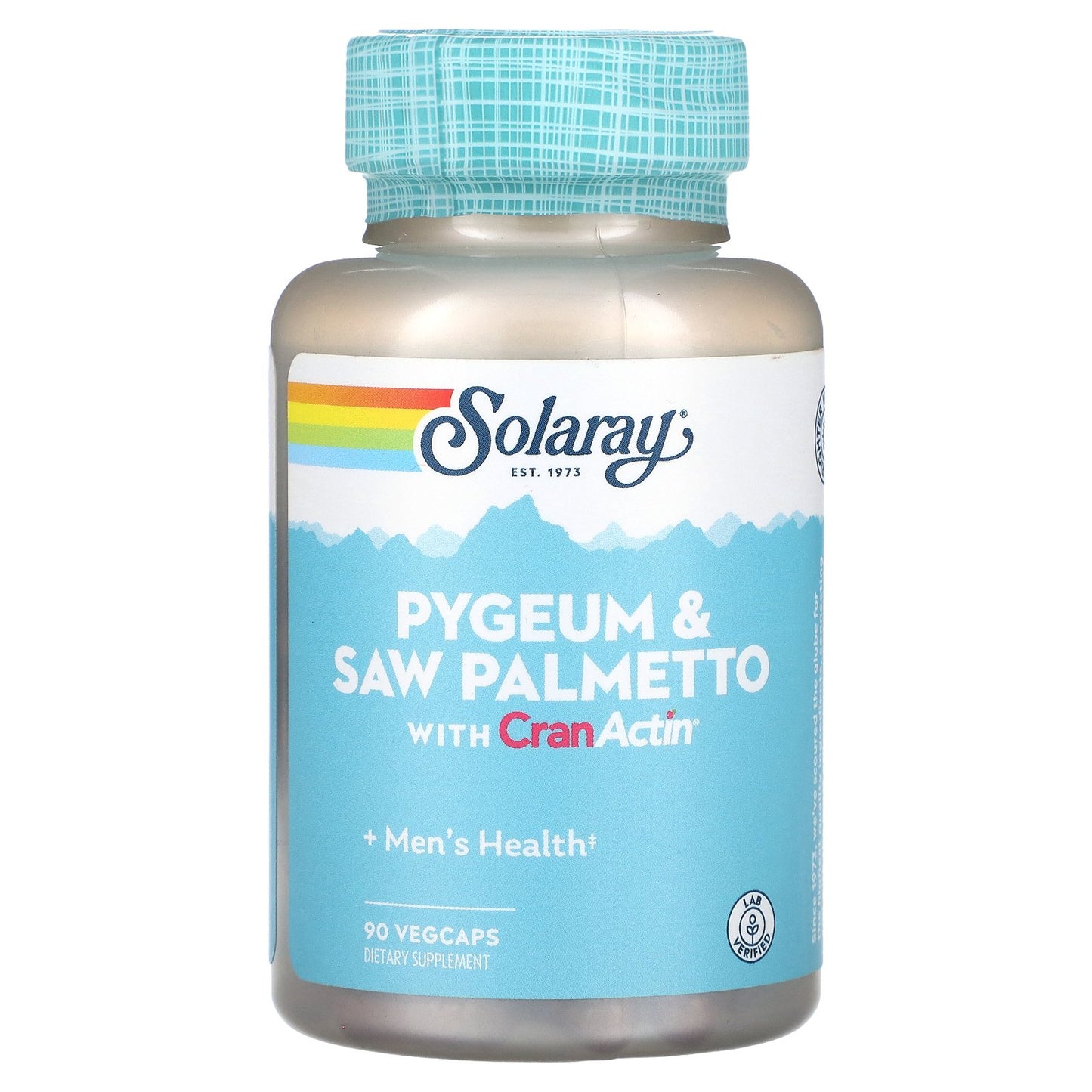 Solaray, Pygeum & Saw Palmetto with CranActin, 90 VegCaps