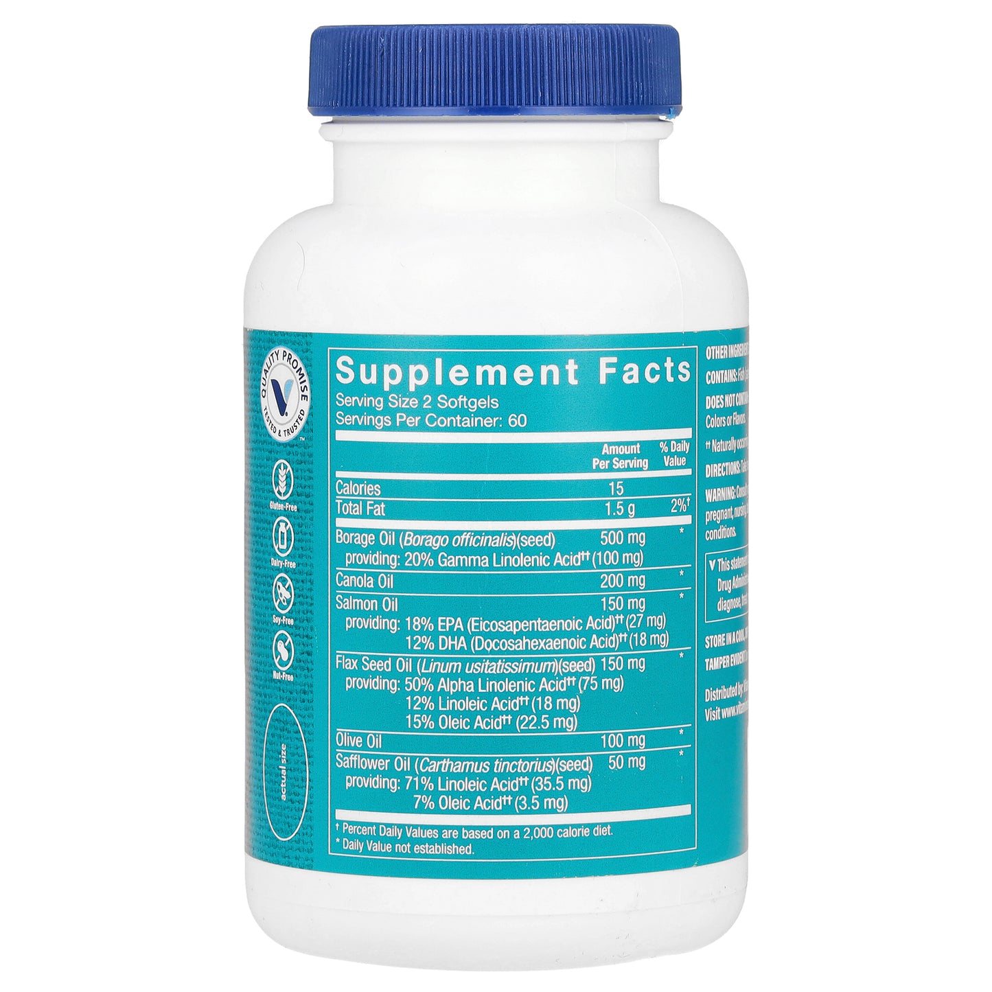 The Vitamin Shoppe, Omega 3-6-9, 120 Softgels