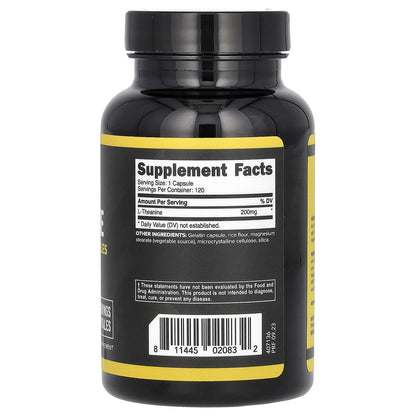 Primaforce, L-Theanine, 200 mg, 120 Capsules