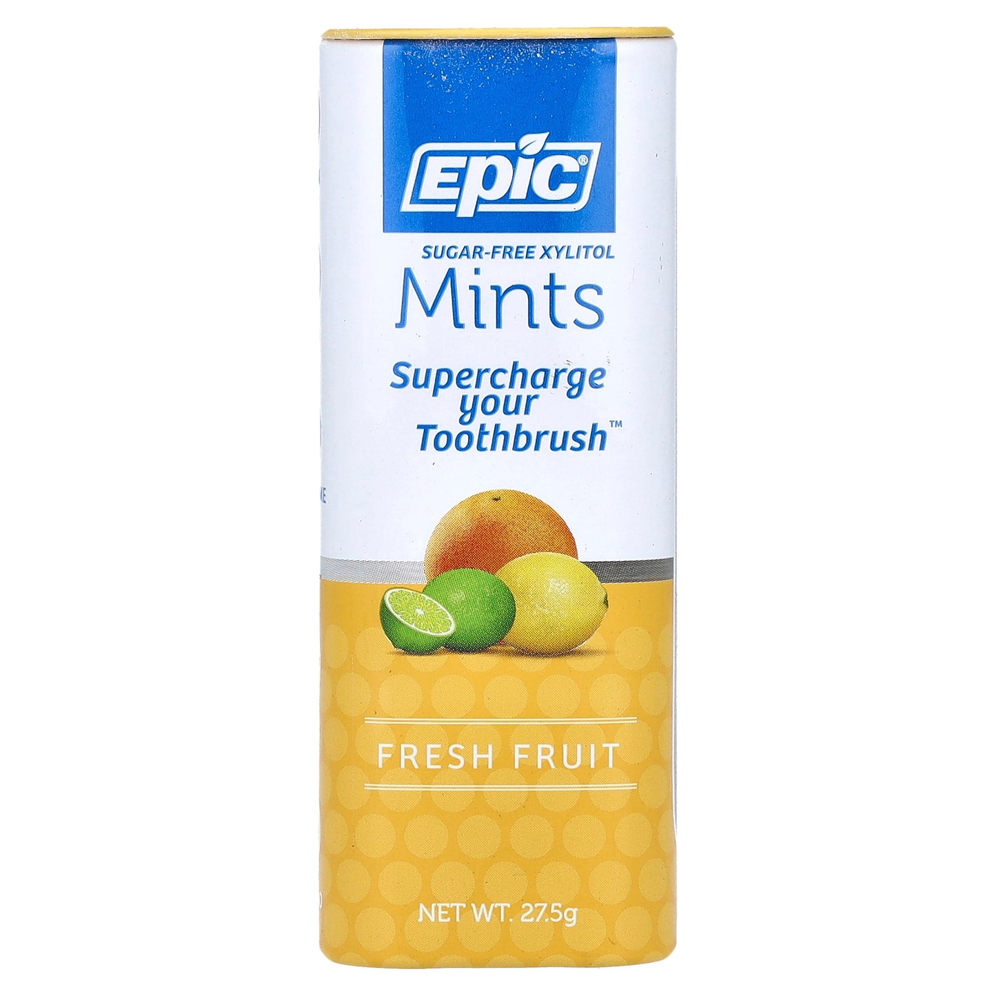 Epic Dental, Sugar-Free Xylitol Mints, Fresh Fruit, 27 Mints, 27.5 g