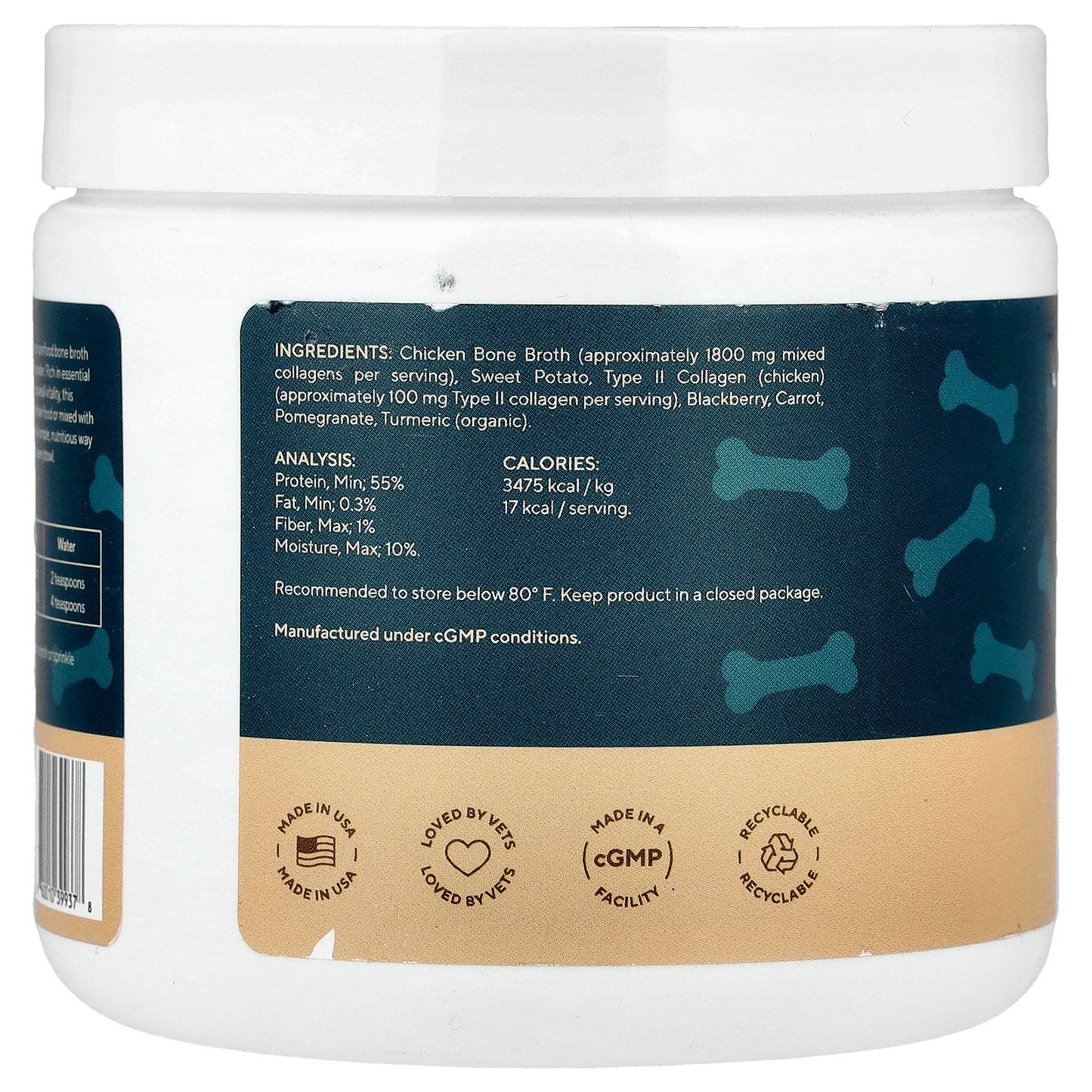 Pawfy, Bone Broth & More, 5.3 oz (150 g)