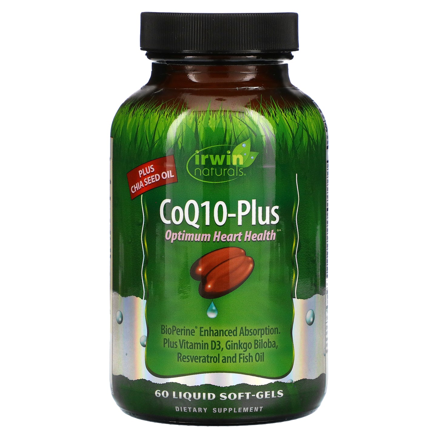 Irwin Naturals, CoQ10-Plus, 60 Liquid Soft-Gels