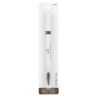 E.L.F., Instant Lift Brow Pencil, Neutral Brown, 0.006 oz (0.18 g)