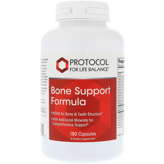 Protocol for Life Balance, Bone Support Formula, 180 Capsules